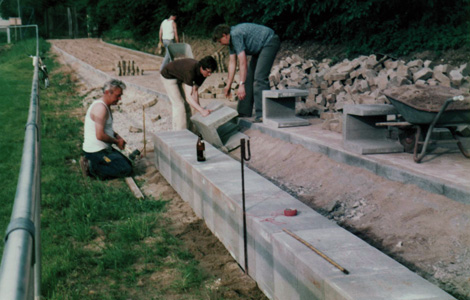 1982 – Bau der Freisportanlage